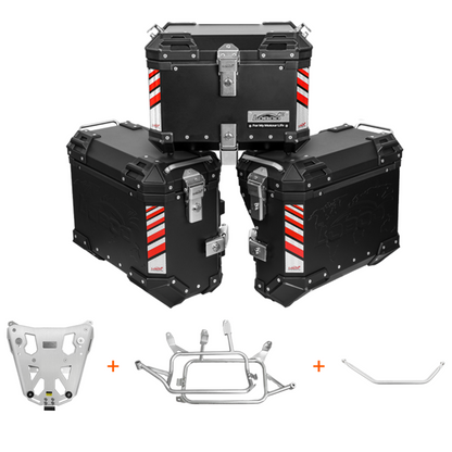 PIKE TRACKER SERIES Three-cases Set with Racks and Plate