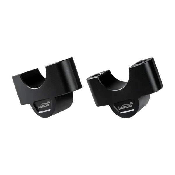LOBOO Handlebar Risers for Aprilia Tuareg 660 – CNC Aluminum, Improved Comfort & Control
