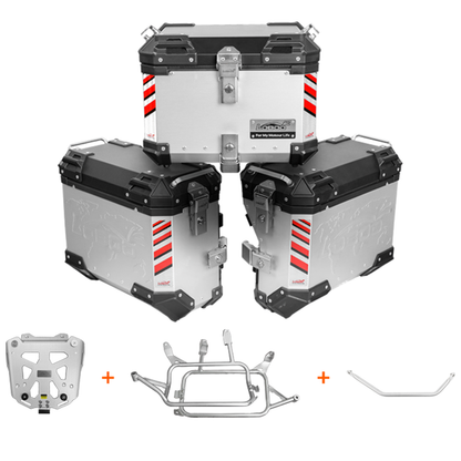 PIKE TRACKER SERIES Three-cases Set with Racks and Plate